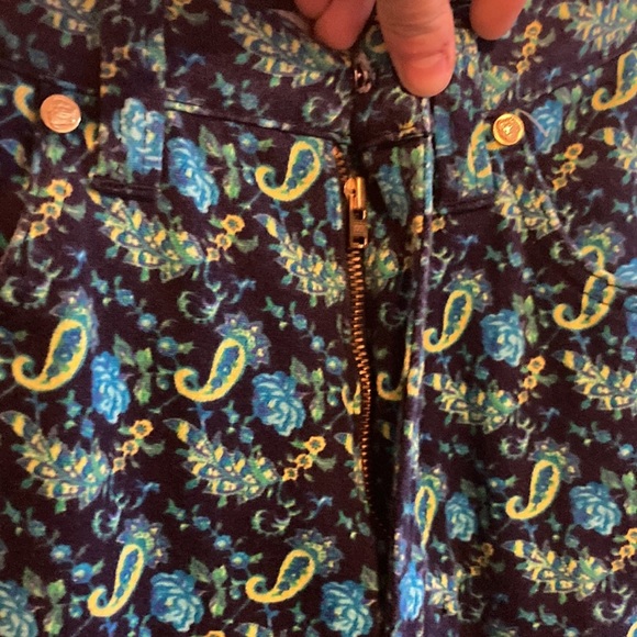 Versace Jean Couture Denim Printed Paisley Skinny Jeans | SZ 27 - Picture 5 of 8